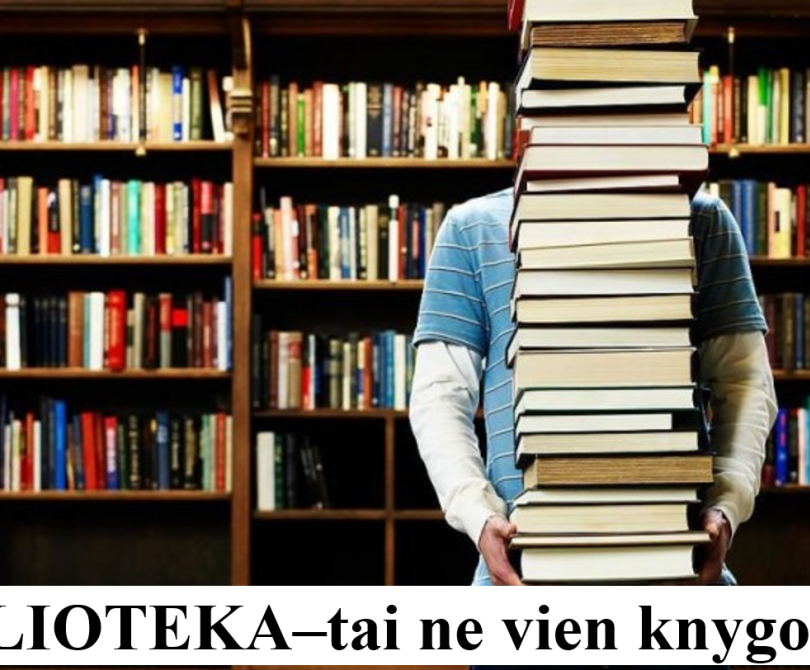 Susipažino su bibliotekininko profesija