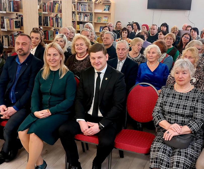 Šventė atnaujintoje Ryškėnų bibliotekoje