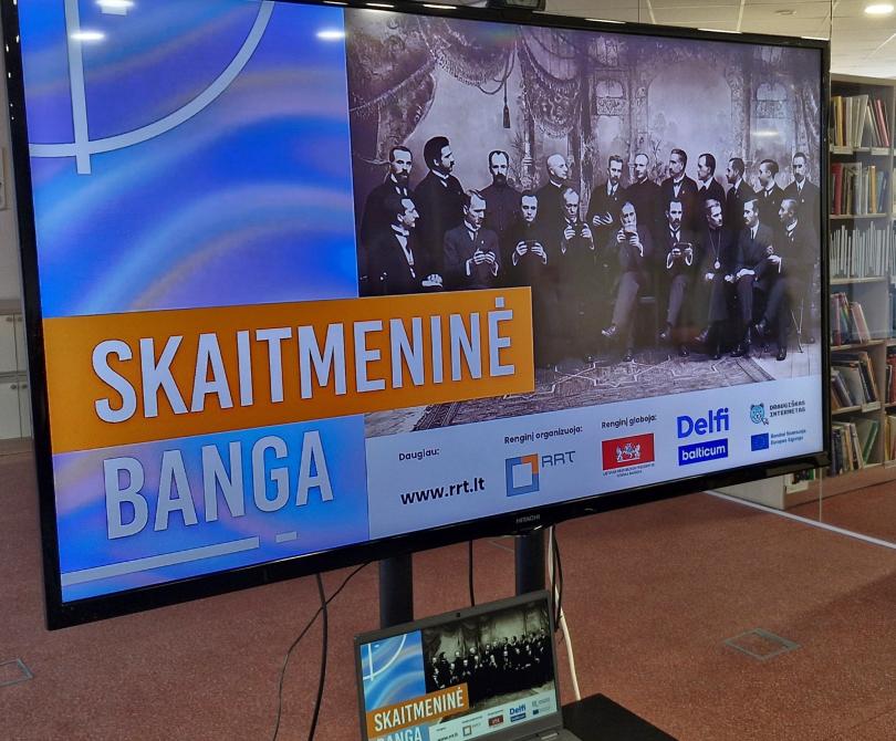 Tiesioginės „Skaitmeninės bangos“ transliacijos klausėsi devintokai