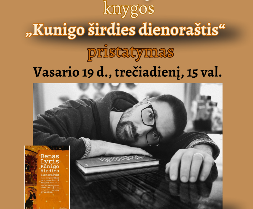 Varnių bibliotekoje – Beno Lyrio knygos pristatymas