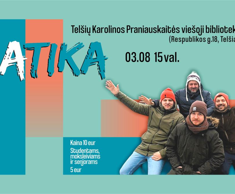 Grupės „Atika“ koncertas