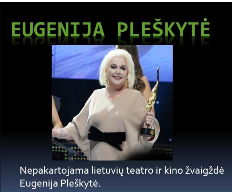 Eugenija Pleškytė