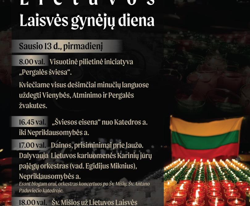 Sausio 13-oji – Lietuvos laisvės gynėjų diena