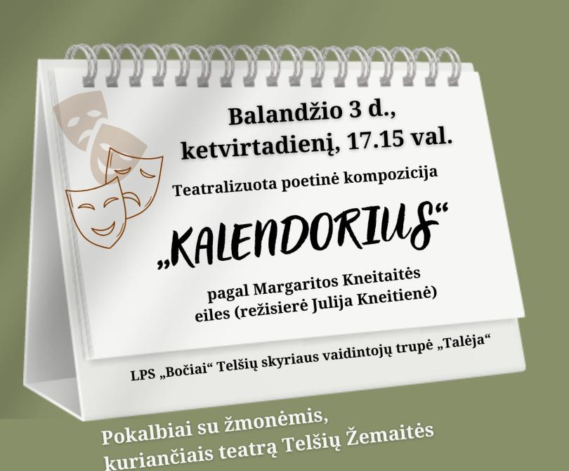 Teatralizuota poetinė kompozicija „Kalendorius“